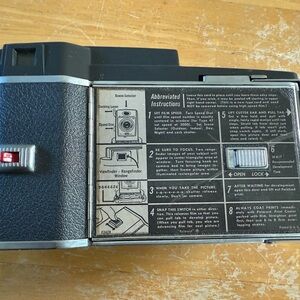 Classic Black and Silver Film Camera